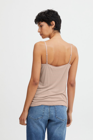 ICHI Jersey Top With Lace - Premium Shirts & Tops at Lonnys NY - Just $57! Shop Womens clothing now