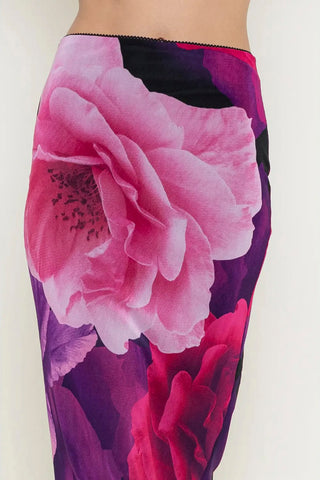 61 Jane Bodycon Floral Skirt