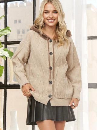 61 Jane Hoodie Cardigan
