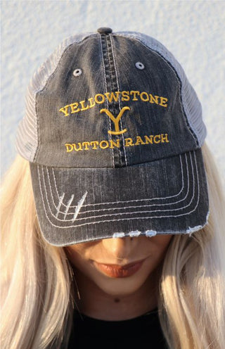 Yellowstone Dutton Ranch Trucker Hat *Online Only* - Premium clothing at Lonnys NY - Just $38! Shop Womens clothing now