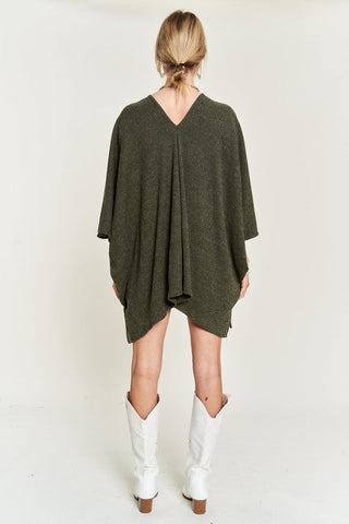 VNECK PONCHO TOP *Online Only* - Premium  at Lonnys NY - Just $65! Shop Womens clothing now
