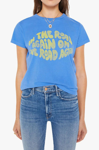 Mother Boxy Goodie Goodie Graphic Tee - Premium Tee Shirt at Lonnys NY - Just $120! Shop Womens clothing now