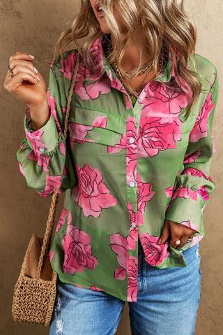 Rosy Long Sleeve Shirt  *Online Only* - Premium  at Lonnys NY - Just $93! Shop Womens clothing now