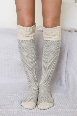 Knitted Lounge Socks *Online Only* - Premium clothing at Lonnys NY - Just $28! Shop Womens clothing now