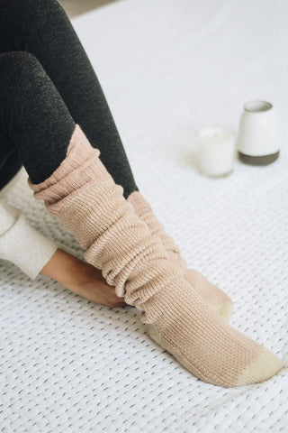 Knitted Lounge Socks *Online Only* - Premium clothing at Lonnys NY - Just $28! Shop Womens clothing now