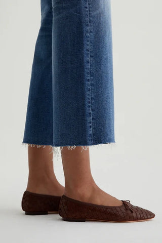 AG Saige Wide Leg Cropped Jeans - Premium clothing at Lonnys NY - Just $235! Shop Womens clothing now