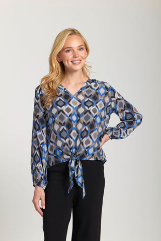 APNY Tie Front Top