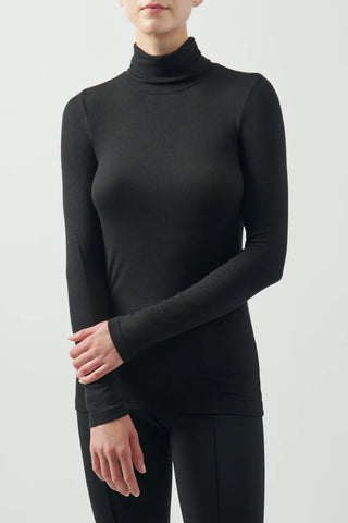 ATM Modal Ribbed Turtleneck - Premium clothing at Lonnys NY - Just $195! Shop Womens clothing now