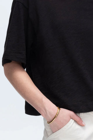 ATM Slub Jersey Crew Neck Tee - Premium clothing at Lonnys NY - Just $95! Shop Womens clothing now
