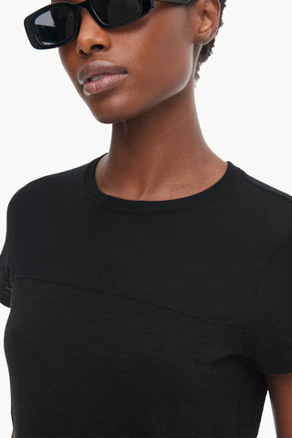 ATM Mixed Media Schoolboy Tee - Premium clothing at Lonnys NY - Just $90! Shop Womens clothing now