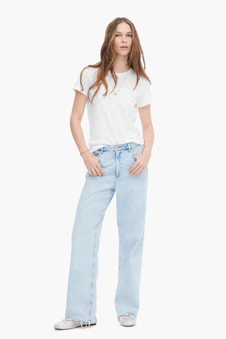 ATM Mixed Media Schoolboy Tee - Premium clothing at Lonnys NY - Just $90! Shop Womens clothing now