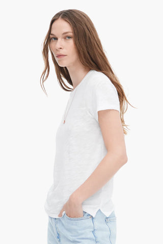 ATM Mixed Media Schoolboy Tee - Premium clothing at Lonnys NY - Just $90! Shop Womens clothing now