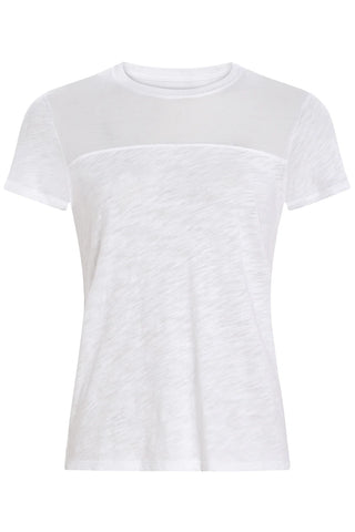 ATM Mixed Media Schoolboy Tee - Premium clothing at Lonnys NY - Just $90! Shop Womens clothing now
