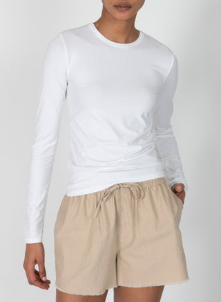ATM Long Sleeve Baby Tee - Premium clothing at Lonnys NY - Just $150! Shop Womens clothing now
