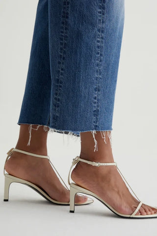 AG Denim Hattie Cropped Barrel Jeans - Premium clothing at Lonnys NY - Just $235! Shop Womens clothing now