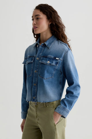 AG Jeans Valleta Denim Jacket - Premium clothing at Lonnys NY - Just $245! Shop Womens clothing now