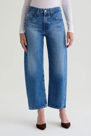 AG Jeans Hattie High Rise Barrel - Candid