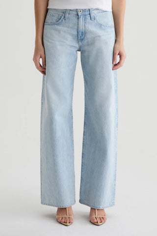 AG Adria Wide Leg Sunfaded Jeans - Premium clothing at Lonnys NY - Just $245! Shop Womens clothing now