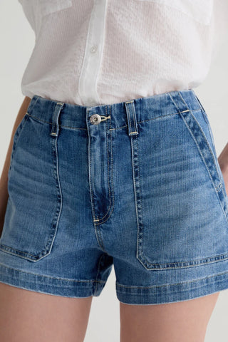 AG Jeans Analeigh Denim Shorts - Premium clothing at Lonnys NY - Just $178! Shop Womens clothing now