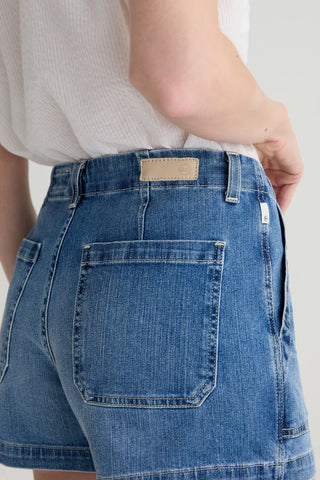 AG Jeans Analeigh Denim Shorts - Premium clothing at Lonnys NY - Just $178! Shop Womens clothing now