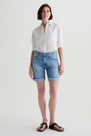 AG Jeans Ex-Boyfriend Denim Shorts - Premium clothing at Lonnys NY - Just $188! Shop Womens clothing now