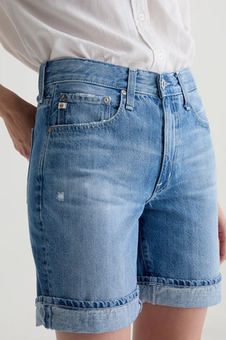 AG Jeans Ex-Boyfriend Denim Shorts - Premium clothing at Lonnys NY - Just $188! Shop Womens clothing now