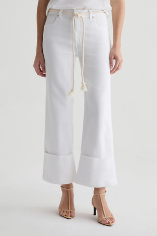 AG Saige Wide Leg Crop Cuffed Jeans - Premium clothing at Lonnys NY - Just $245! Shop Womens clothing now