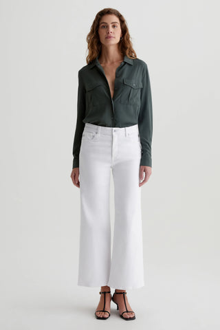 AG Saige Wide Leg Crop Jeans - Premium clothing at Lonnys NY - Just $225! Shop Womens clothing now