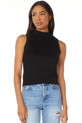 Bobi Sleeveless Turtleneck Tank - Premium clothing at Lonnys NY - Just $55! Shop Womens clothing now