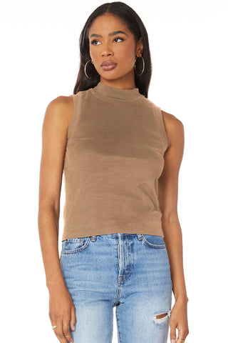 Bobi Sleeveless Turtleneck Tank - Premium clothing at Lonnys NY - Just $55! Shop Womens clothing now