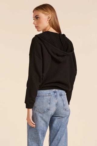 Bobi Slouch Zip Hoodie - Premium clothing at Lonnys NY - Just $140! Shop Womens clothing now
