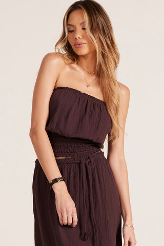 Bobi Smocked Tube Top - Premium clothing at Lonnys NY - Just $80! Shop Womens clothing now