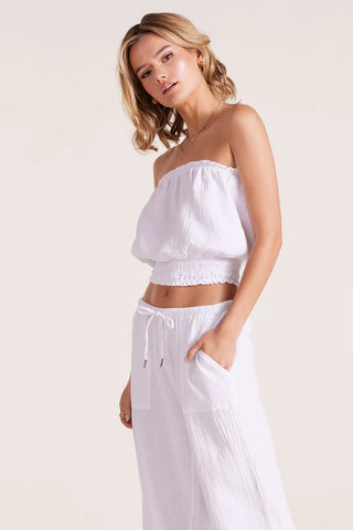 Bobi Smocked Tube Top - Premium clothing at Lonnys NY - Just $80! Shop Womens clothing now