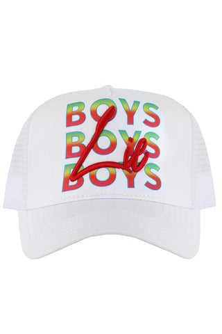 Boys Lie Trucker Hats - Premium clothing at Lonnys NY - Just $48! Shop Womens clothing now