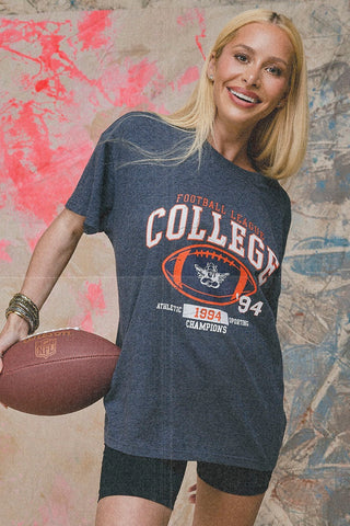 Boys Lie Out of Thier League Boyfriend Tee