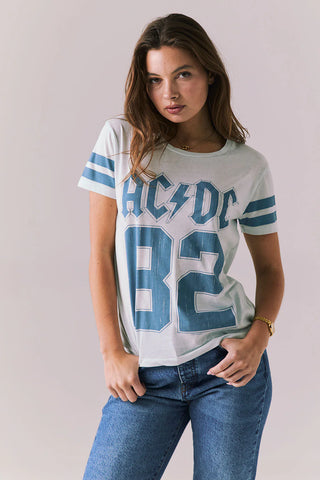 Chaser AC/DC 1982 Tour Tee - Premium clothing at Lonnys NY - Just $66! Shop Womens clothing now