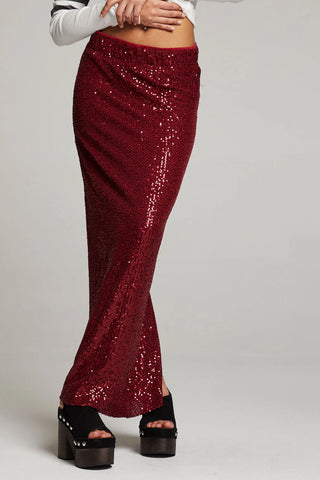 Chaser Amber Sparkle Skirt - Premium clothing at Lonnys NY - Just $128! Shop Womens clothing now
