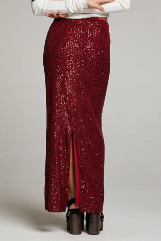 Chaser Amber Sparkle Skirt - Premium clothing at Lonnys NY - Just $128! Shop Womens clothing now