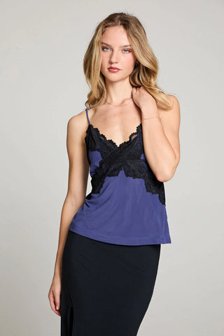 Chaser Julia Lace Cami Tank - Premium clothing at Lonnys NY - Just $88! Shop Womens clothing now