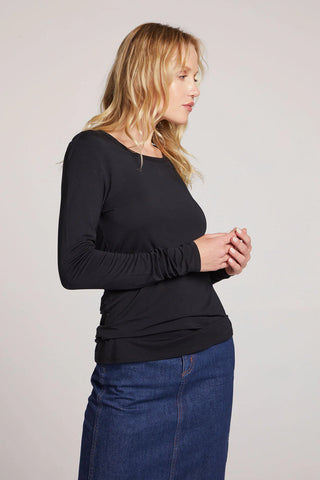 Chaser Reeves Long Sleeve Shirt - Premium clothing at Lonnys NY - Just $62! Shop Womens clothing now