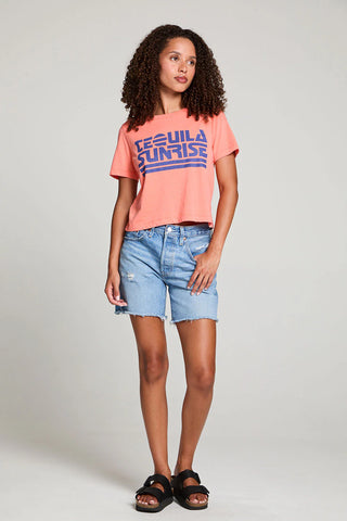 Chaser Tequila Sunrise Tee - Premium clothing at Lonnys NY - Just $62! Shop Womens clothing now