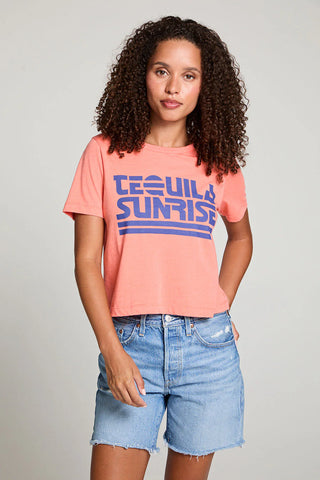 Chaser Tequila Sunrise Tee - Premium clothing at Lonnys NY - Just $62! Shop Womens clothing now