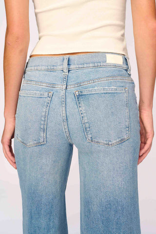 DL1961 Hepburn Wide Leg Cuffed Jeans - Premium Jeans at Lonnys NY - Just $229! Shop Womens clothing now
