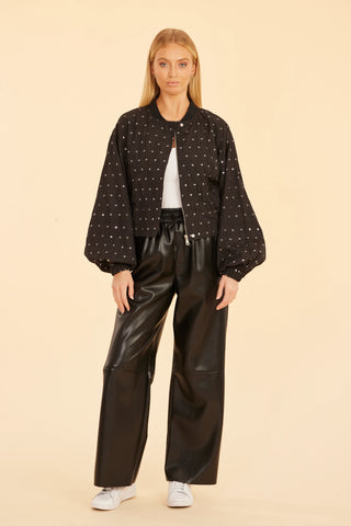 Dolce Cabo Faux Leather Drawstring Pants - Premium clothing at Lonnys NY - Just $137! Shop Womens clothing now