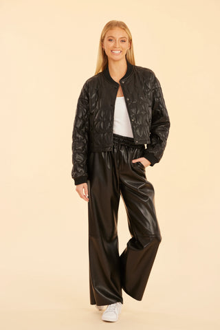 Dolce Cabo Faux Leather Drawstring Pants - Premium clothing at Lonnys NY - Just $137! Shop Womens clothing now