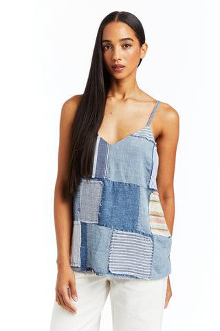 Drew Patchwork Cami Tank - Premium clothing at Lonnys NY - Just $238! Shop Womens clothing now