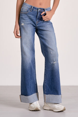 Elan Cuffed Bottom Jeans