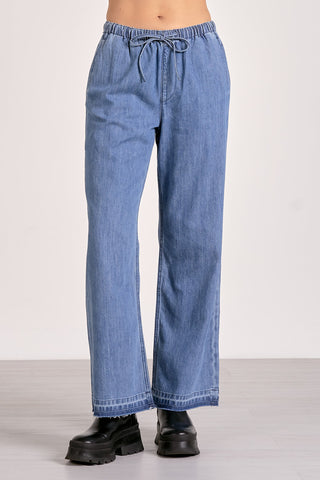 Elan Drawstring Denim Pants