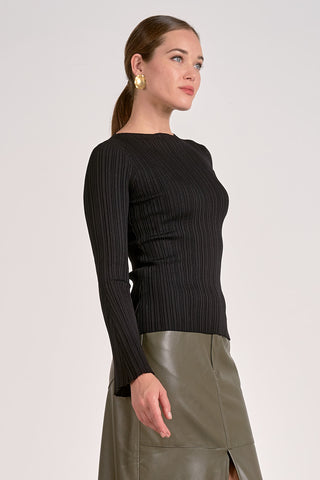 Elan Flared Sleeve Shirt
