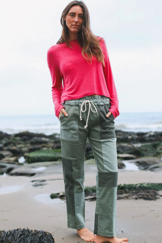 Electric & Rose Lane Slub Long Sleeve Tee - Premium clothing at Lonnys NY - Just $118! Shop Womens clothing now